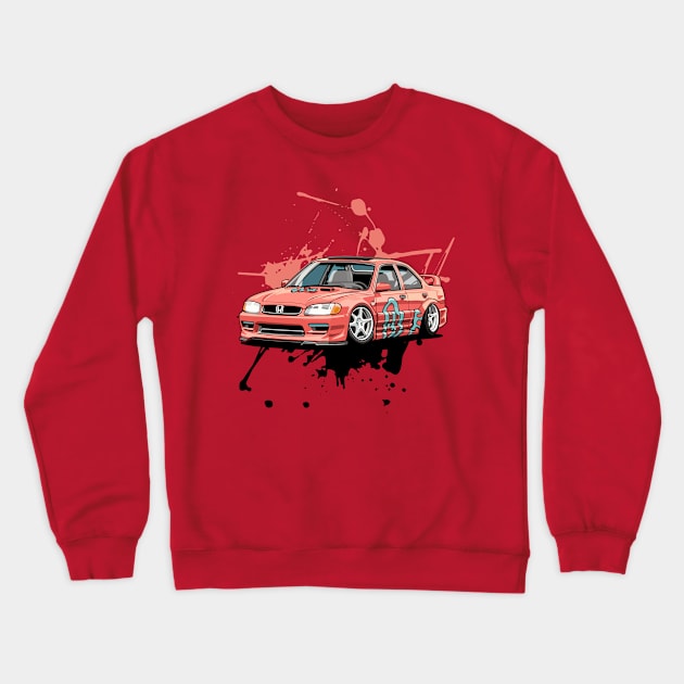 Customized Classic Cars Crewneck Sweatshirt by irfankokabi